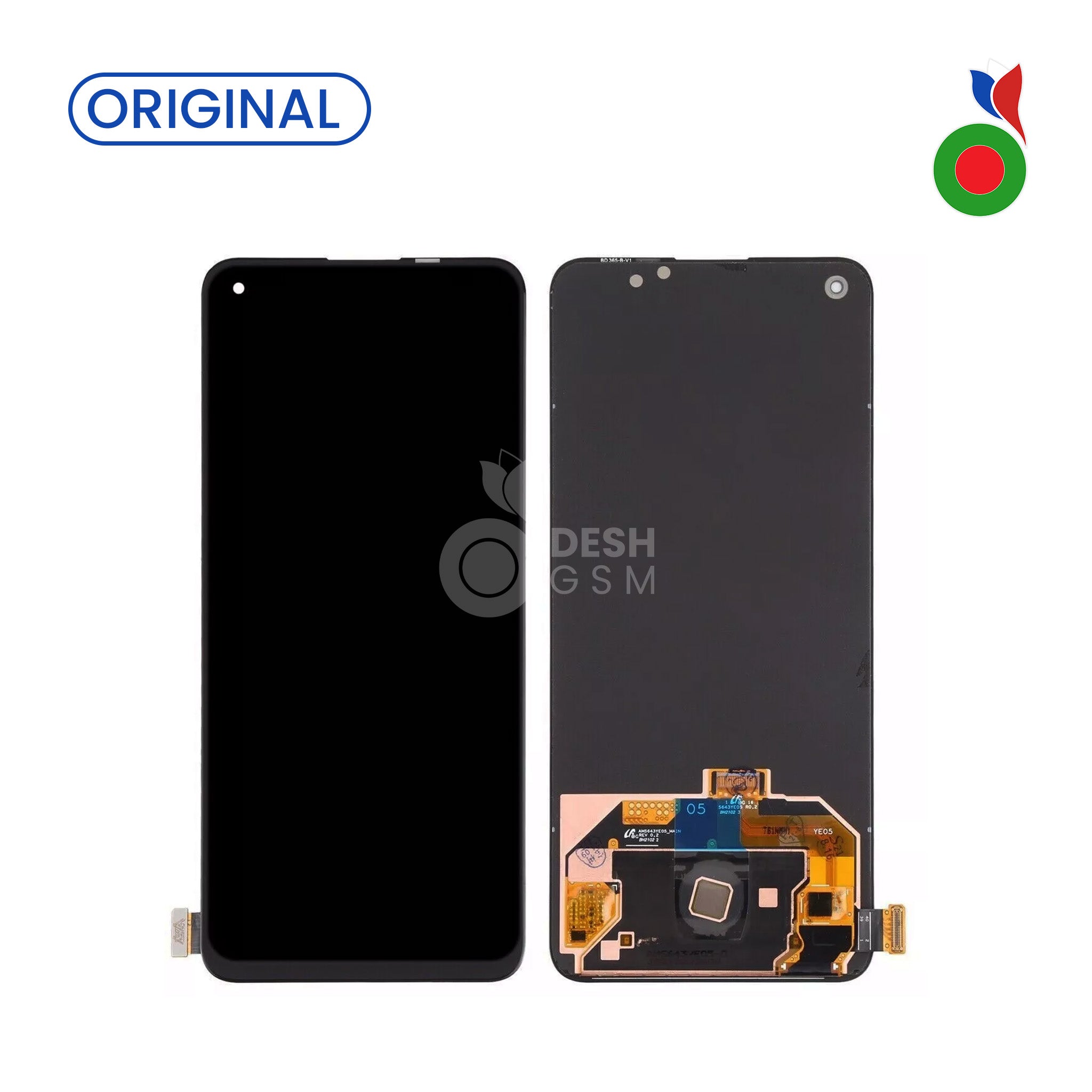 FINDX3LITESCORG ECRAN LCD OPPO FIND X3 LITE / RENO 5 4G/5G / RENO 6 4G / SANS CHASSIS - ORIGINAL - Image 1