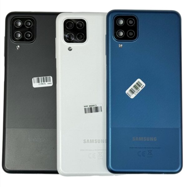 Vitre Arrière A12 | A12s 4G (A125F, A127F) - NOIR | SAMSUNG