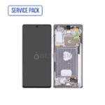 ECRAN SAMSUNG NOTE 20 N980 N981 | SERVICE PACK AVEC CHASSIS (NOIR/GRAY)