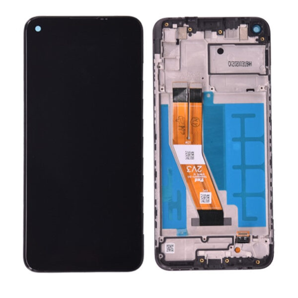 Ecran LCD SAMSUNG A11 A115F AVEC CHASSIS (OEM ORIGINAL)