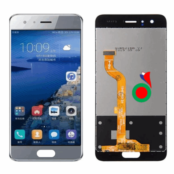 ECRAN LCD  HUAWEI Honor 9 COMPLETE  BLANC  / COLOR OR* PROMO