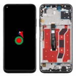 ECRAN LCD HUAWEI P40 LITE 4G AVEC CHASSIS | ORIGINAL | NOIR