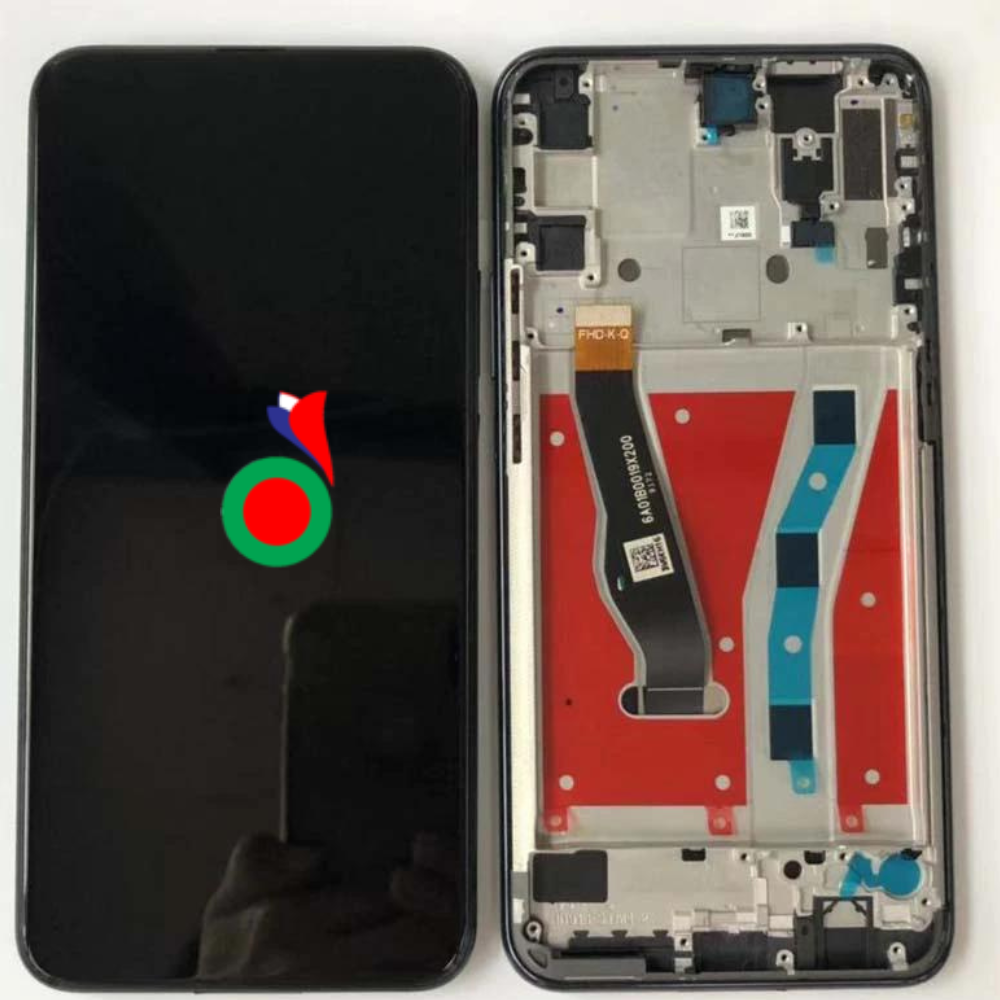 HUAWEIPSMARTZY9PRIME2019ORIGINALSERVICEPACKSTKLX1 ECRAN HUAWEI P SMART Z | AVEC CHASSIS (NOIR) - Image 1