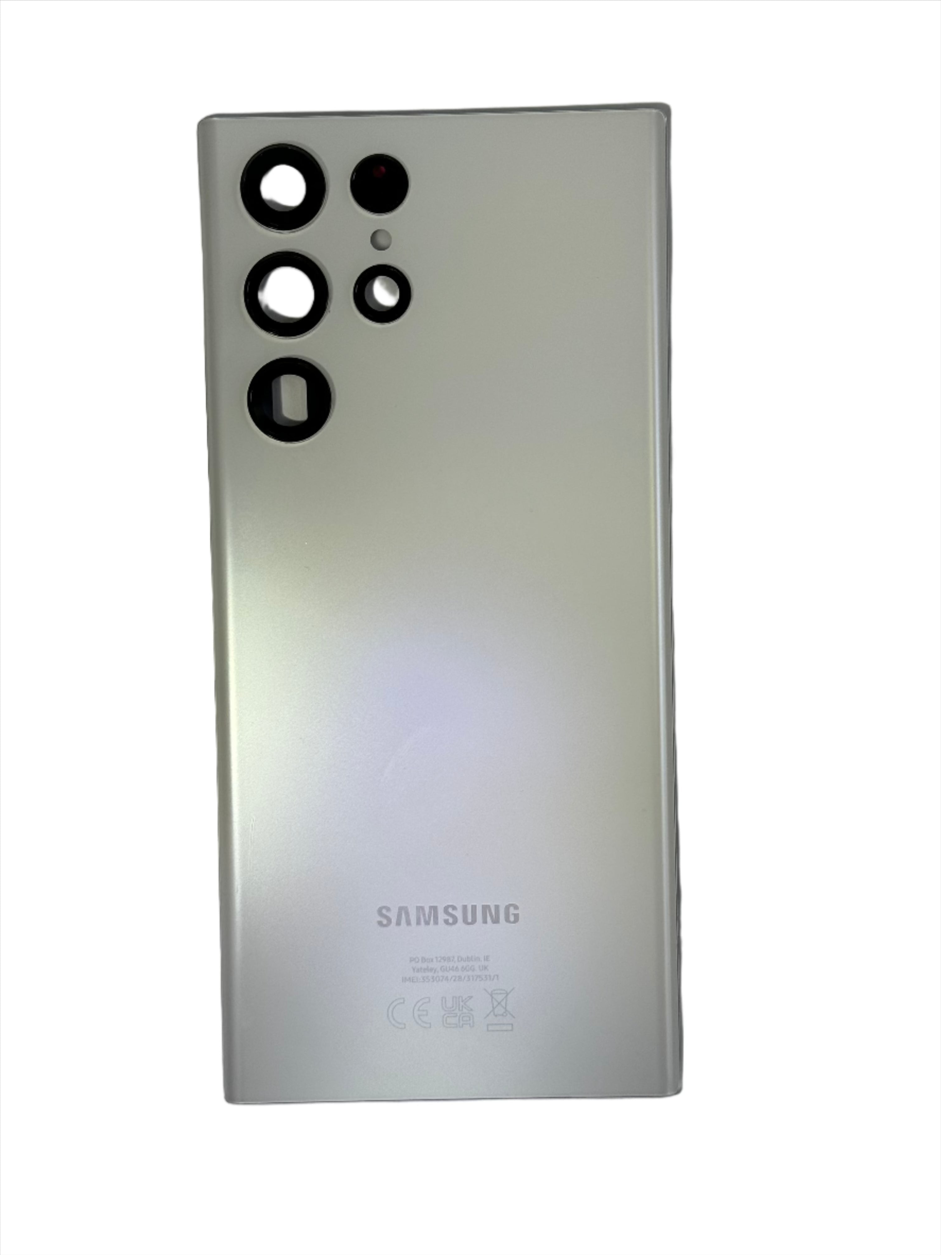 IMG-3913 Vitre Arrière S22 Ultra 5G (G908B) | BLANC - DÉMONTÉ | SAMSUNG - Image 1