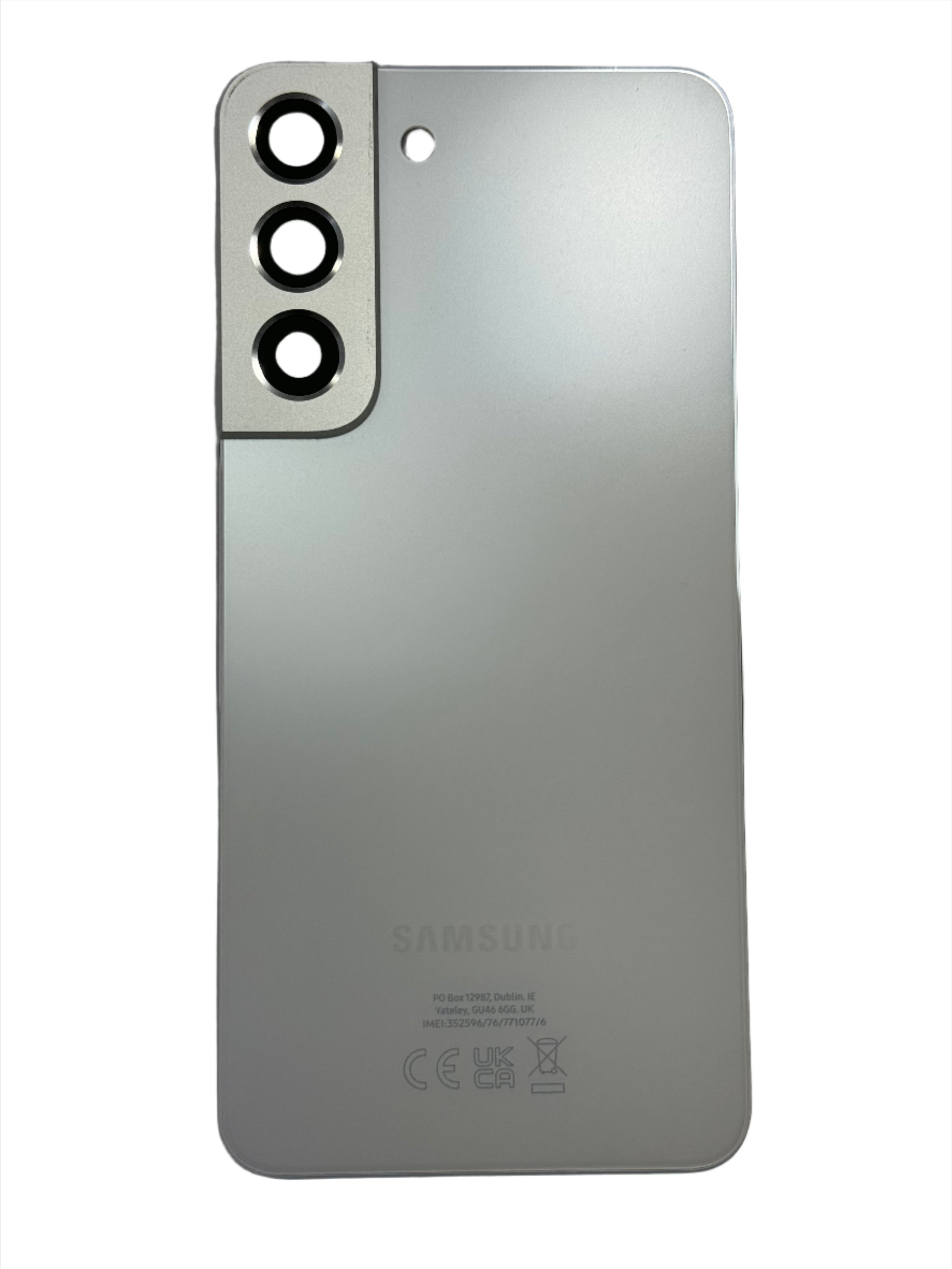 IMG-4151 Vitre Arrière S22 5G (S901B) | BLANC - DÉMONTÉ | SAMSUNG - Image 1