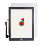 IPAD 3 A1403 A1416 A1430 TOUCH  / IPAD 4 A1458 A1459 A1460 TOUCH AVEC BUTTON HOME - NOIR