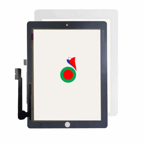IPAD 3 A1403 A1416 A1430 TOUCH  / IPAD 4 A1458 A1459 A1460 TOUCH AVEC BUTTON HOME - NOIR
