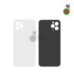 Vitre Arrière - iPhone 11 Pro Max | ARGENT - Sans Logo