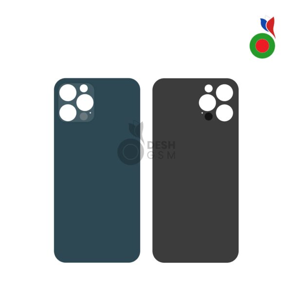 Vitre Arrière - iPhone 12 Pro Max | PACIFIQUE BLEU - Sans Logo