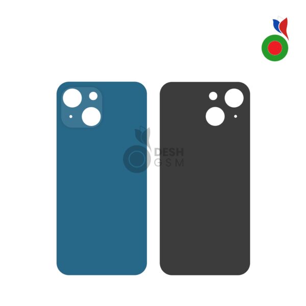 Vitre Arrière - iPhone 13 | BLEU - Sans Logo