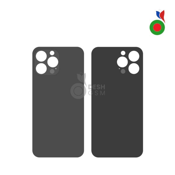 Vitre Arrière - iPhone 13 Pro | GRAPHITE - Sans Logo
