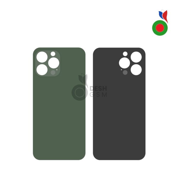 Vitre Arrière - iPhone 13 Pro Max | VERT ALPIN - Sans Logo