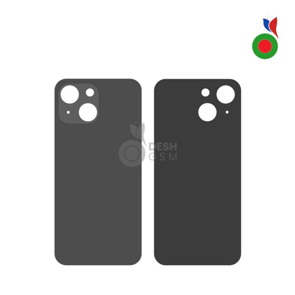 Vitre Arrière - iPhone 15 Plus | NOIR - Sans Logo