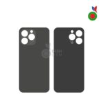 Vitre Arrière - iPhone 15 Pro | TITANE NOIR - Sans Logo