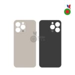 Vitre Arrière - iPhone 16 Pro | TITANE NATUREL - Sans Logo