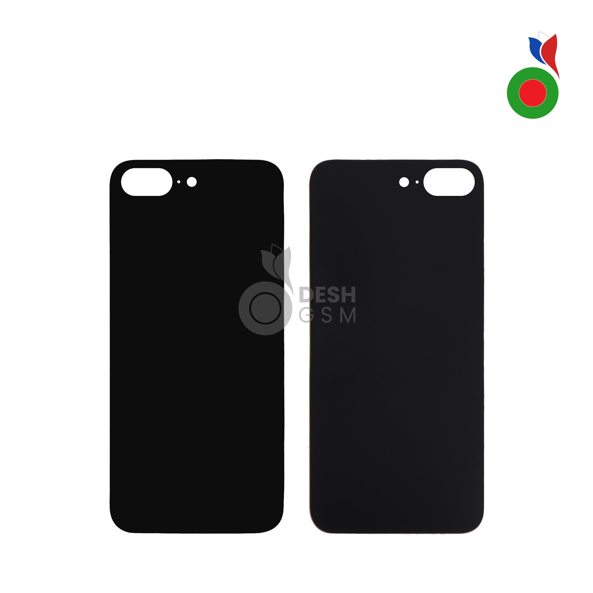 IP_8P_Back_-_BK Vitre Arrière - iPhone 8 Plus | GRIS SIDÉRAL - Sans Logo - Image 1