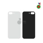 Vitre Arrière - iPhone 8 Plus | ARGENT - Sans Logo
