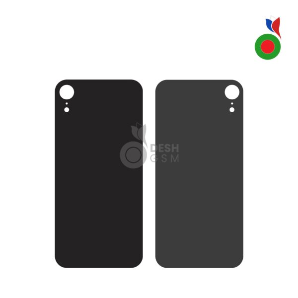 Vitre Arrière - iPhone XR | NOIR - Sans Logo