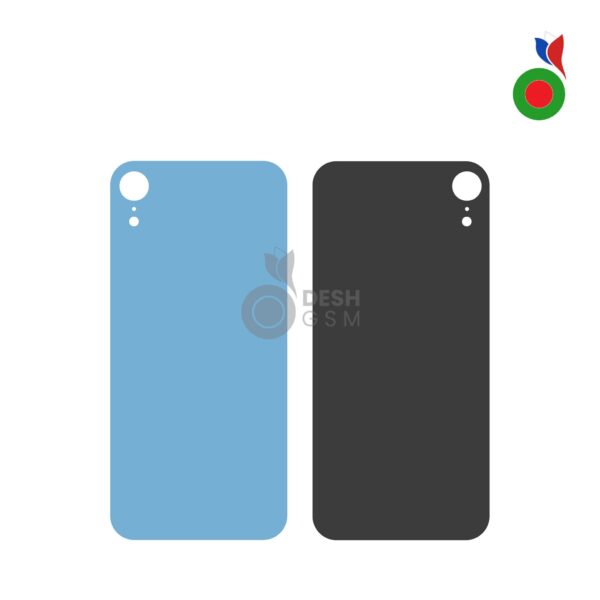 Vitre Arrière - iPhone XR | BLEU - Sans Logo