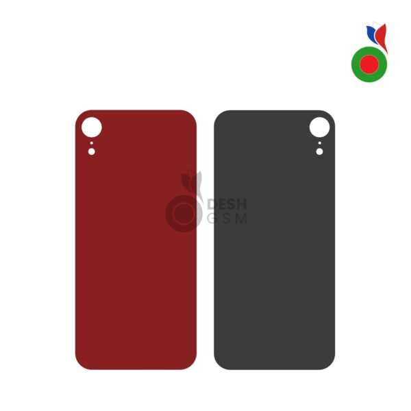 Vitre Arrière - iPhone XR | ROUGE - Sans Logo