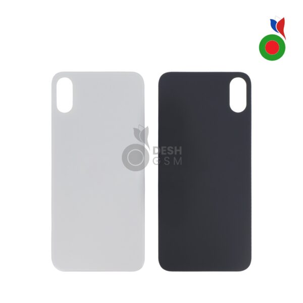 Vitre Arrière - iPhone X | ARGENT - Sans Logo