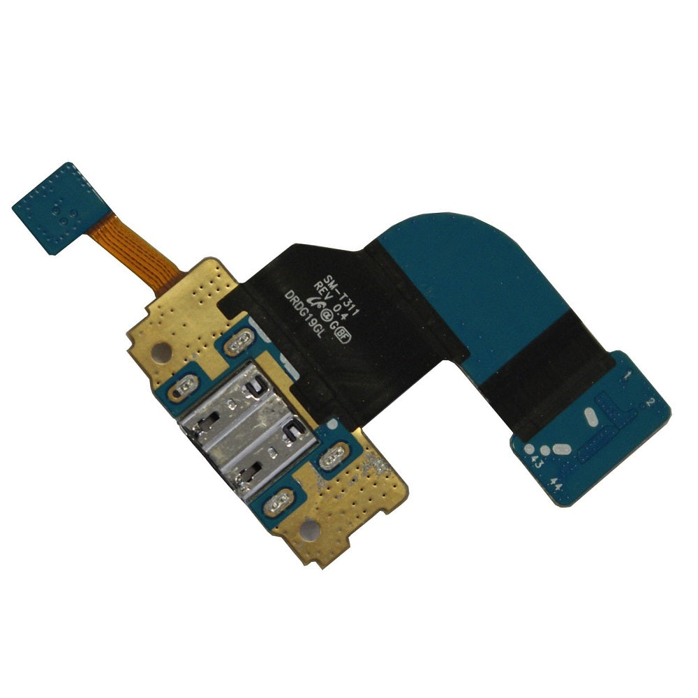 KxxWConnecteur-de-Port-de-chargement-flexible-pour-Samsung-Galaxy-Tab-3-8-0-T310-T311-T315 Connecteur de Charge Samsung Tab T311 - Image 1