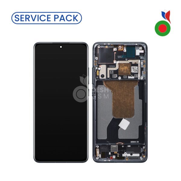 Ecran Complet LCD Mi 12 | MI 12S avec Chassis - SERVICE PACK | XIAOMI