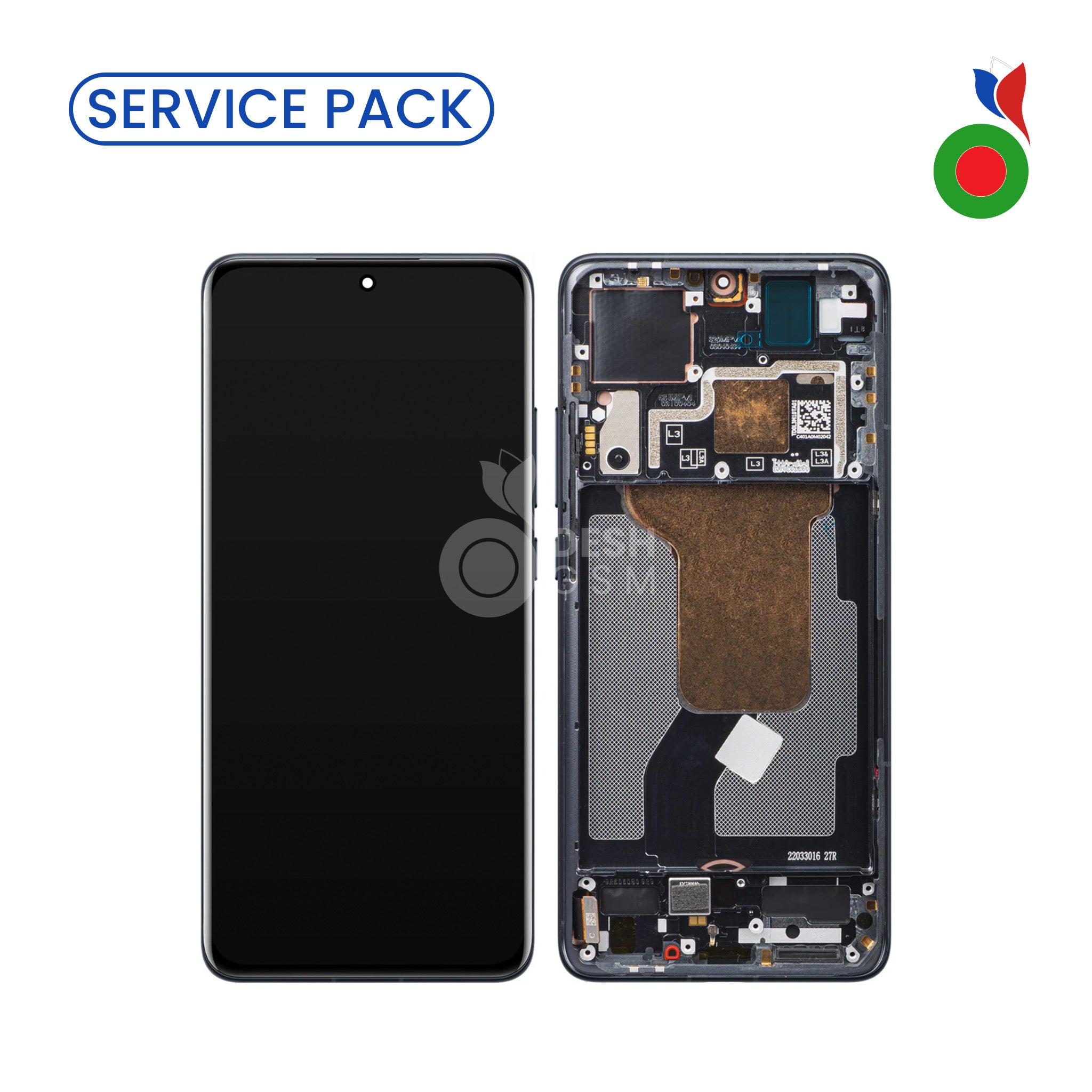 MI12XACSP Ecran Complet LCD Mi 12 | MI 12S avec Chassis - SERVICE PACK | XIAOMI - Image 1