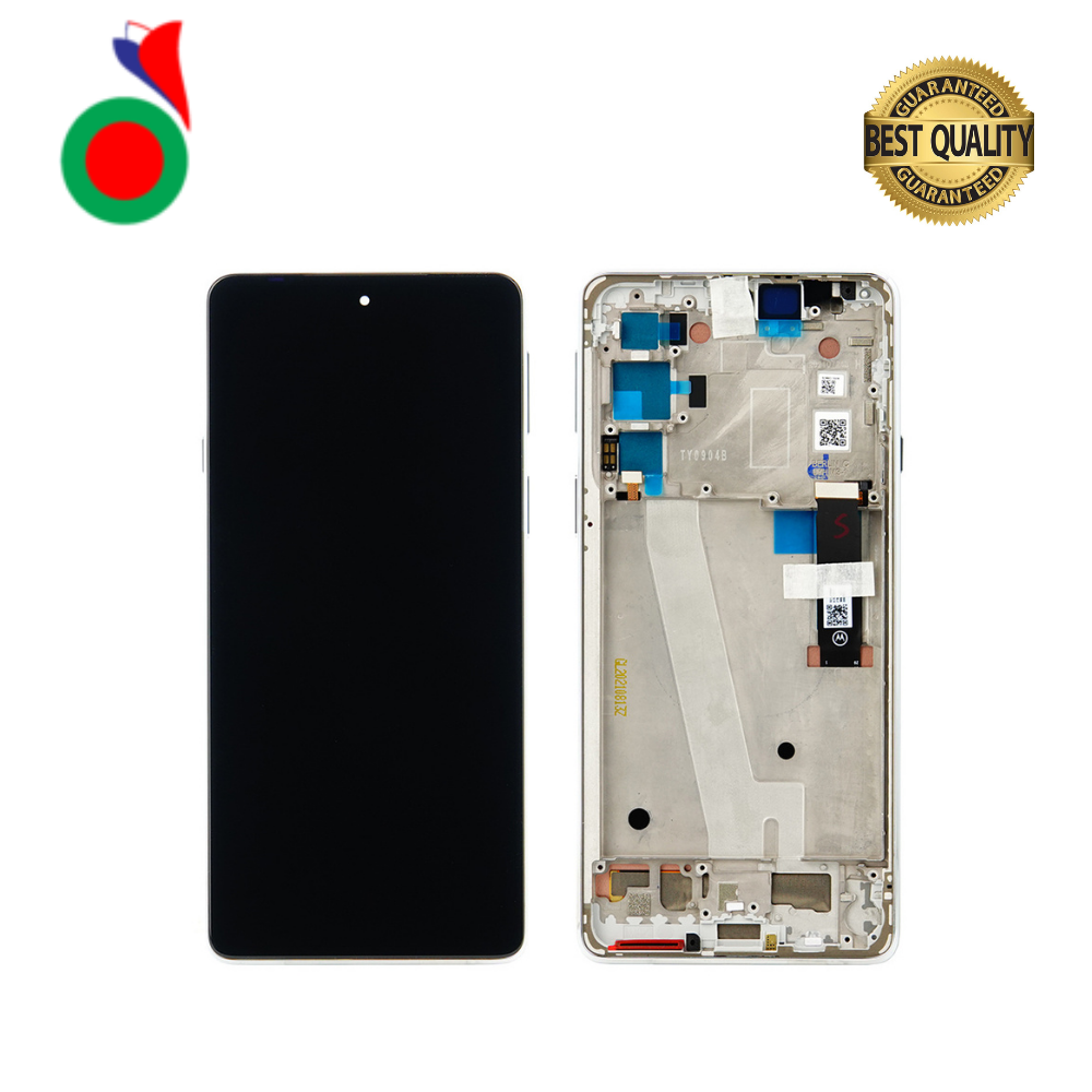 MOTOROLAMOTOEDGE20SERVICEPACKLCDWITHFRAMECOMPLETE Ecran Complet LCD Moto Edge 20 avec Chassis - SERVICE PACK | MOTOROLA - Image 1