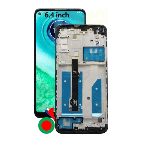 Ecran Complet LCD Moto G8 4G avec Chassis - SERVICE PACK | MOTOROLA