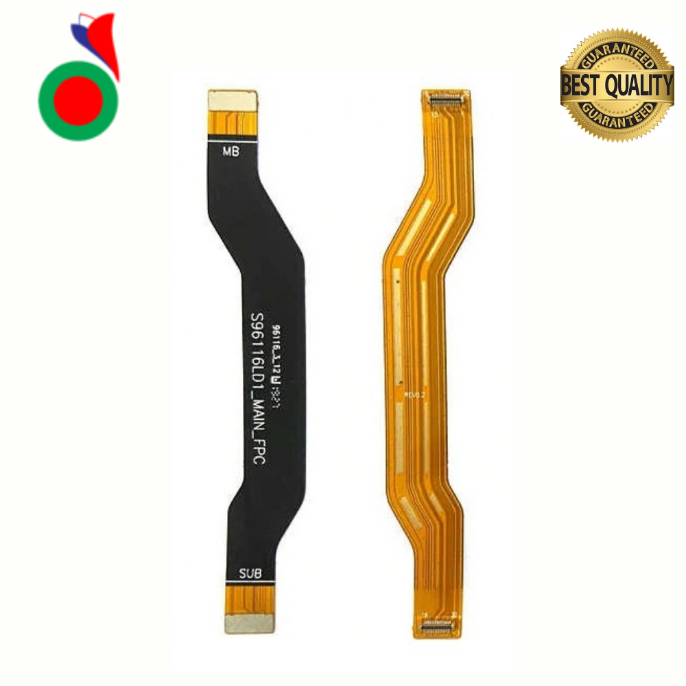 MainMotherboardLCDDisplayConnectorFlexRibbonCableMainFlexCableForSamsungA10S_M15 Carte Mère Principale Flex pour Samsung A10S (M15) A107F - Image 1