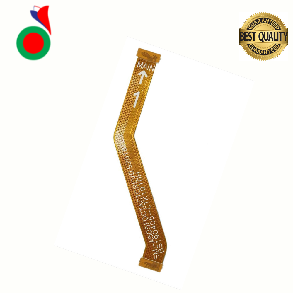 MainMotherboardLCDDisplayConnectorFlexRibbonCableMainFlexCableForSamsungA30_1 Carte Mère Principale Flex pour Samsung A30(1) A305F - Image 1