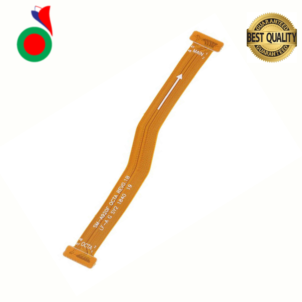 MainMotherboardLCDDisplayConnectorFlexRibbonCableMainFlexCableForSamsungA920F Carte Mère Principale Flex pour Samsung A920F A9 2018 - Image 1