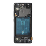 Ecran Complet Galaxy A51 5G A516B  AVEC CHASSIS NOIR (OLED) | SAMSUNG