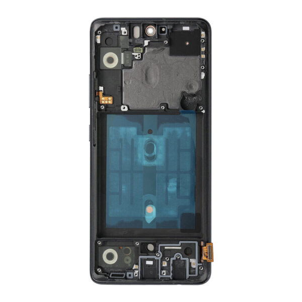 Ecran Complet Galaxy A51 5G A516B  AVEC CHASSIS NOIR (OLED) | SAMSUNG