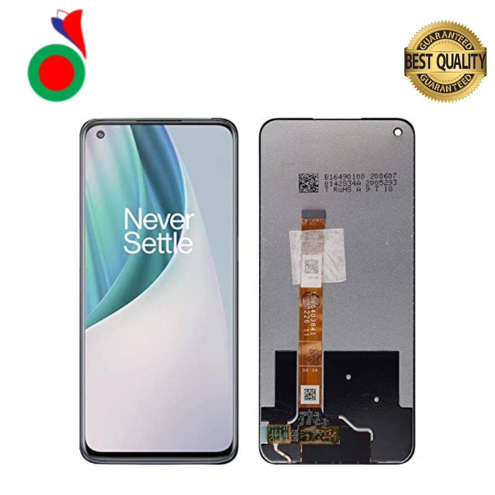 ONEPLUSNORDN105GCOMPLETEBE2029_BE2025_BE2026_BE2028 ECRAN LCD ONE PLUS NORD N10 5G SANS CHASSIS *RELIFE* - Image 1
