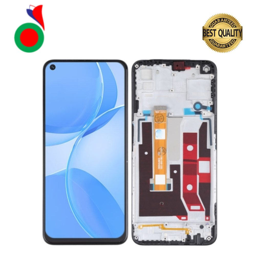 OPPOA53SA53SCOMPLETLCDWITHFRAM ECRAN LCD OPPO A53 4G | A53S 4G COMPLET AVEC CHASSIS (ORIGINAL) - Image 1