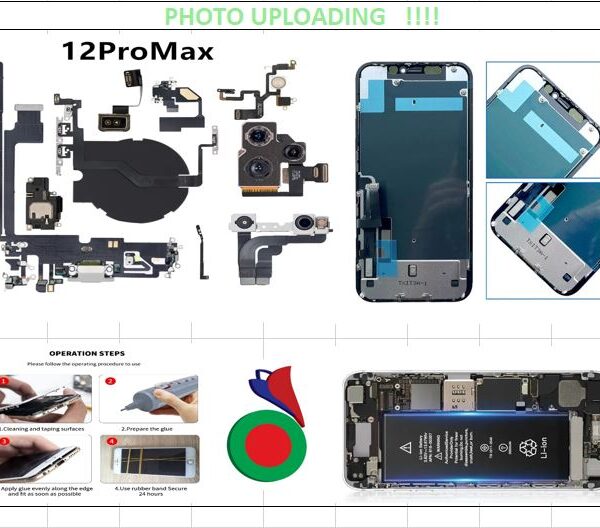 Samsung Z Flip 4 F721B F721F Rear Glass Noir