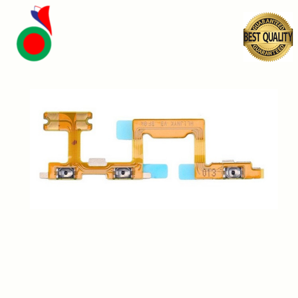 PowerOnOffVolumeUpDownButtonMutekeySwitchFlexCableRibbonPowerandVolumeNappeForHuaweiP40Lite5G Power On Off Volume Up Down Button Mute key Switch Flex Cable Ribbon Power and Volume Nappe For Huawei P40 Lite 5G - Image 1