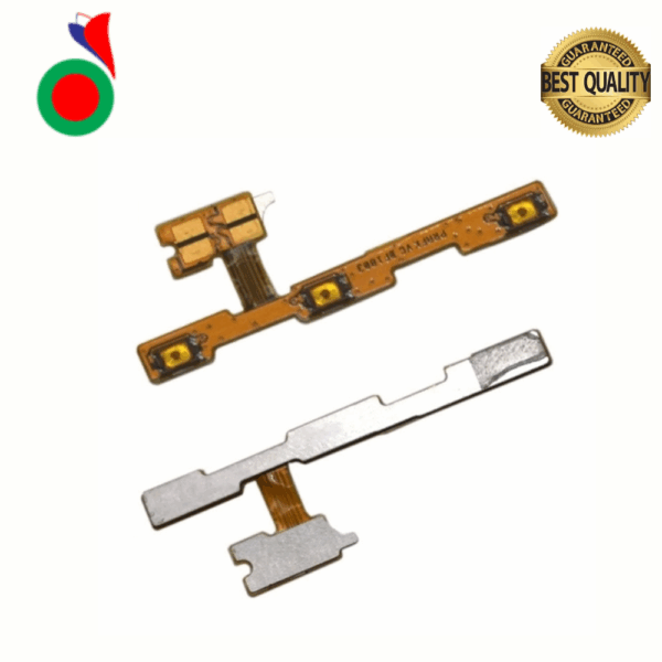 Power On Off Volume Up Down Button Mute key Switch Flex Cable Ribbon Power and Volume Nappe For Huawei P8 Lite 2017