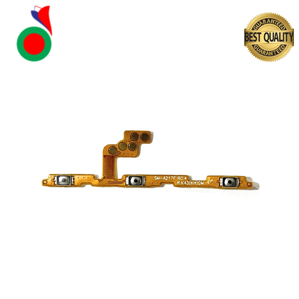 PowerVolumeFlexOnOffkeymutesilentbuttonForSamsungA21SA217F Power Volume Flex Samsung A21S A217F - Image 1