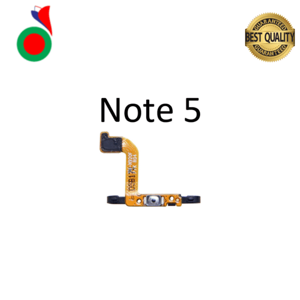 Power Volume Flex On Off key mute silent button For Samsung Galaxy Note 5 G900F