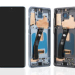 ECRAN LCD SAMSUNG S20 G980 G981B AVEC CHASSIS (OLED) SILVER