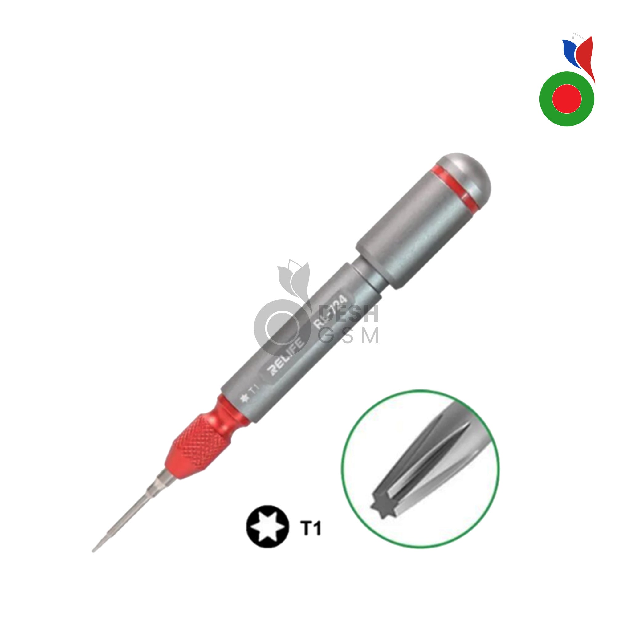 RL-724T1 Screwdriver High Torque- Torx T1 1.2mm (RL-724) | RELIFE - Image 1