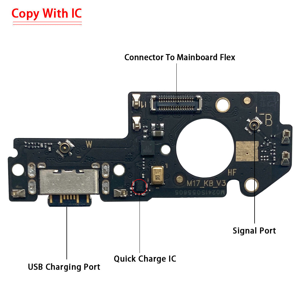 S19ACarte-de-chargeur-de-port-de-connecteur-de-charge-USB-c-ble-flexible-remplacement-pour-Xiaomi Connecteur de Charge Redmi 10 5G (2022) | XIAOMI - Image 1