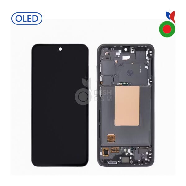 Ecran Complet LCD S24 FE 5G avec Chassis (NOIR) - OLED | SAMSUNG