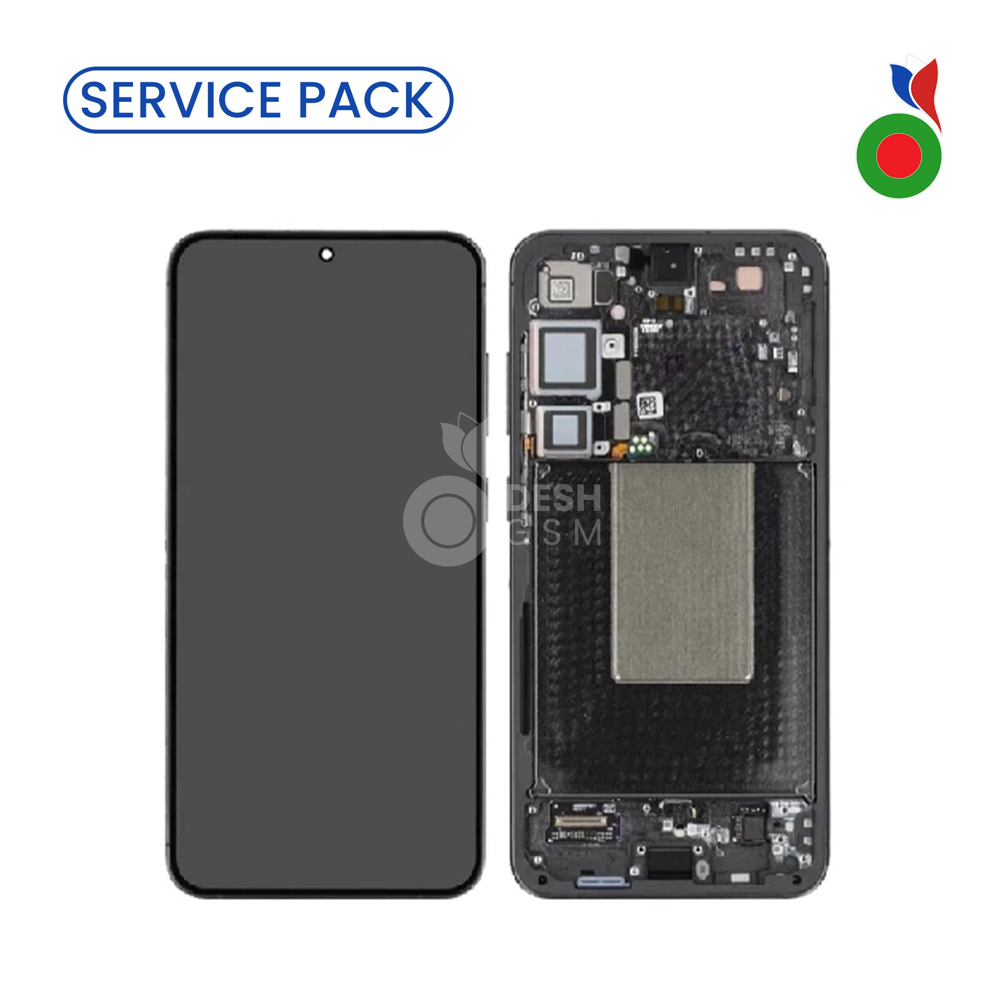 S24PlusSPAC Ecran Complet LCD S24 Plus 5G avec Chassis (VERT) - SERVICE PACK | SAMSUNG - Image 1