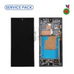 Ecran Complet S24 Ultra 5G S928 AVEC CHASSIS | SERVICE PACK | TITANIUM NOIR/BLEU/VERT | SAMSUNG