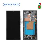 Ecran Complet S24 Ultra 5G S928 AVEC CHASSIS | SERVICE PACK | TITANIUM NOIR/BLEU/VERT | SAMSUNG
