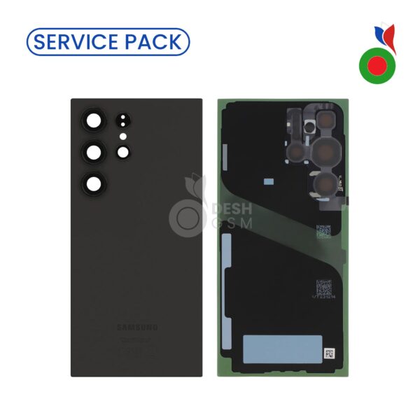 Vitre Arrière S24 Ultra 5G (S928) | NOIR - SERVICE PACK | SAMSUNG